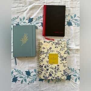 Bundle of 3 Journaling Supplies-“The Reading Journal” + 2 Journals/Notebooks